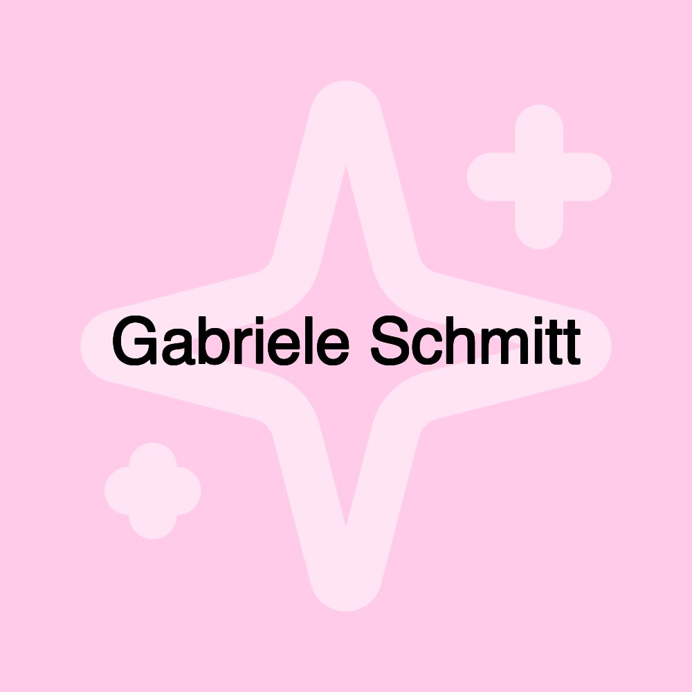 Gabriele Schmitt