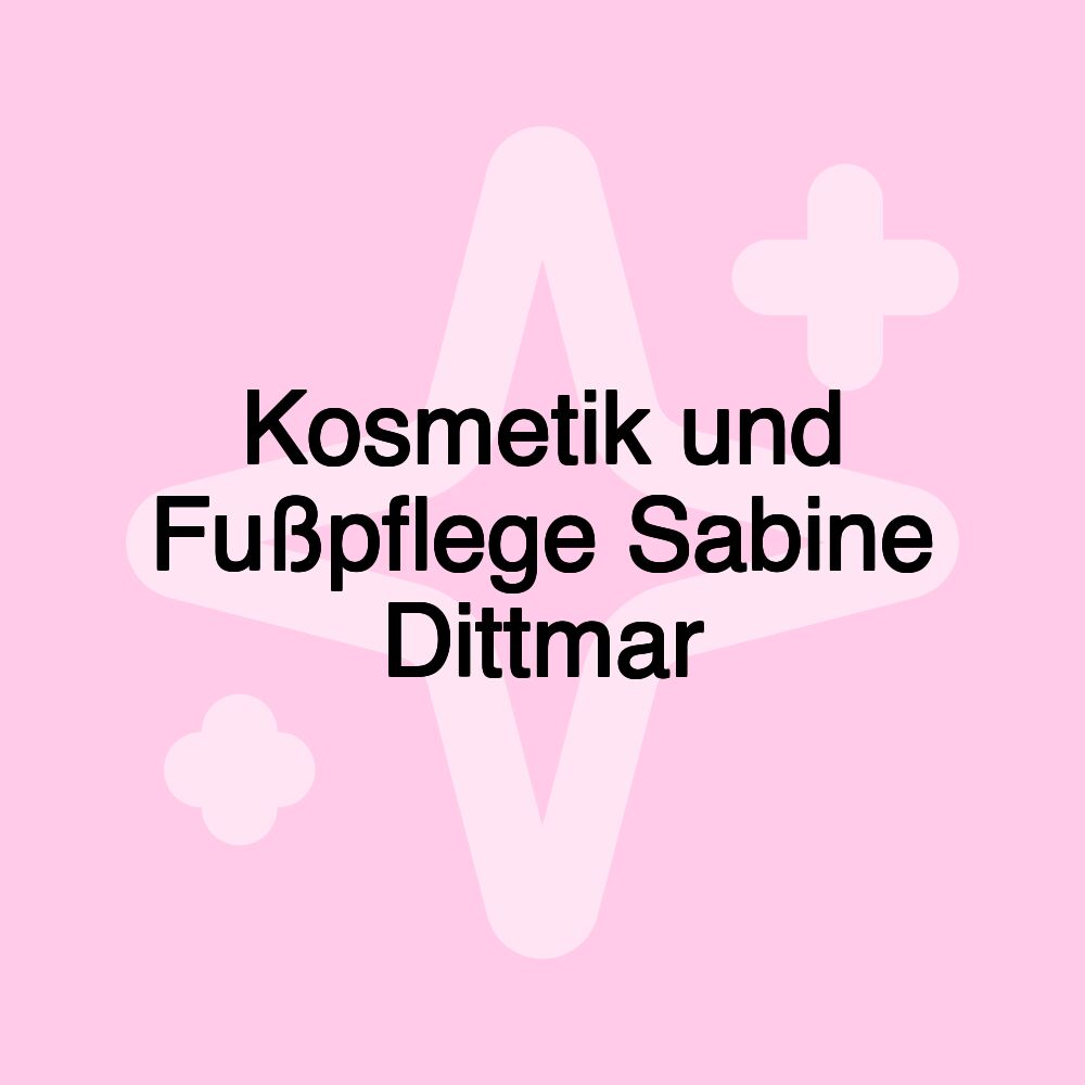 Kosmetik und Fußpflege Sabine Dittmar