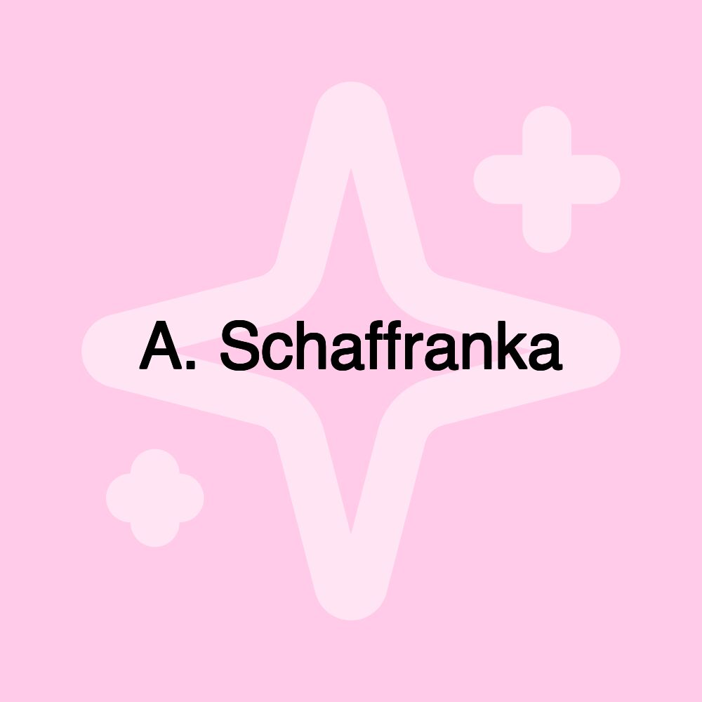 A. Schaffranka