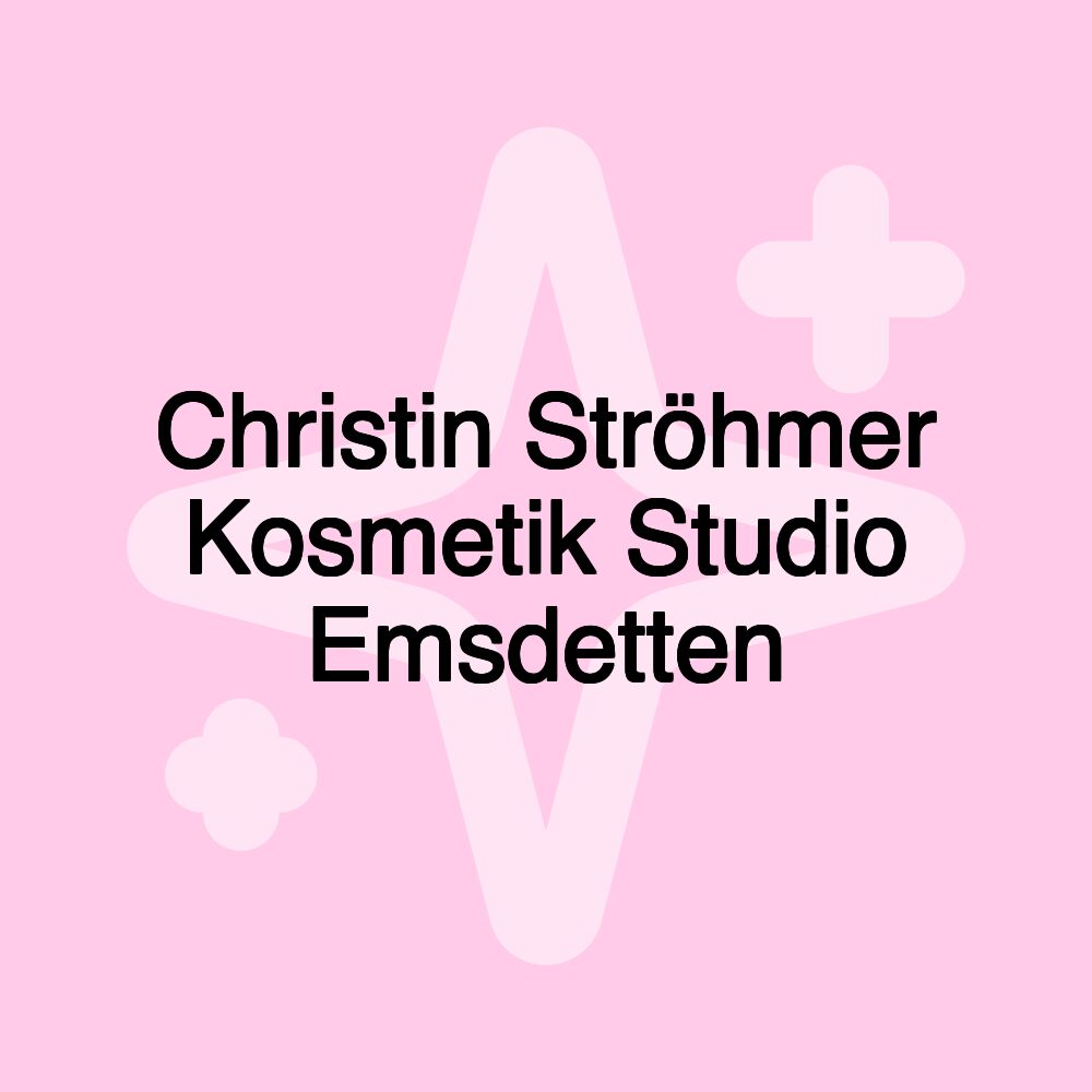 Christin Ströhmer Kosmetik Studio Emsdetten