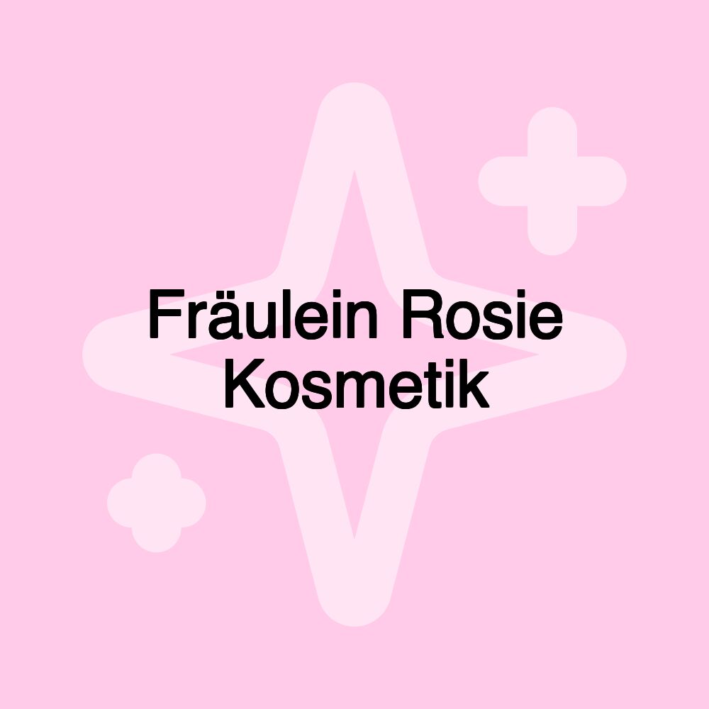 Fräulein Rosie Kosmetik