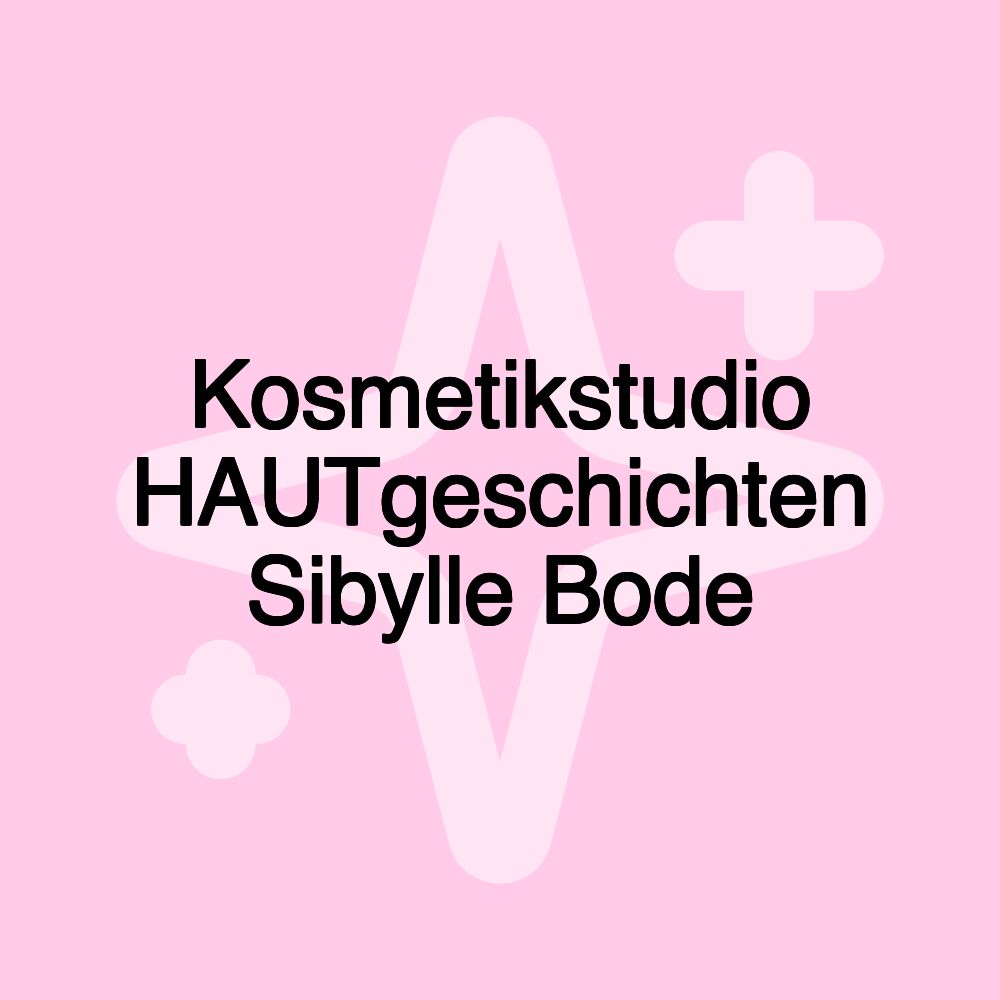 Kosmetikstudio HAUTgeschichten Sibylle Bode