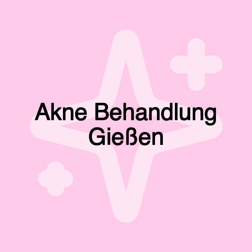 Akne Behandlung Gießen