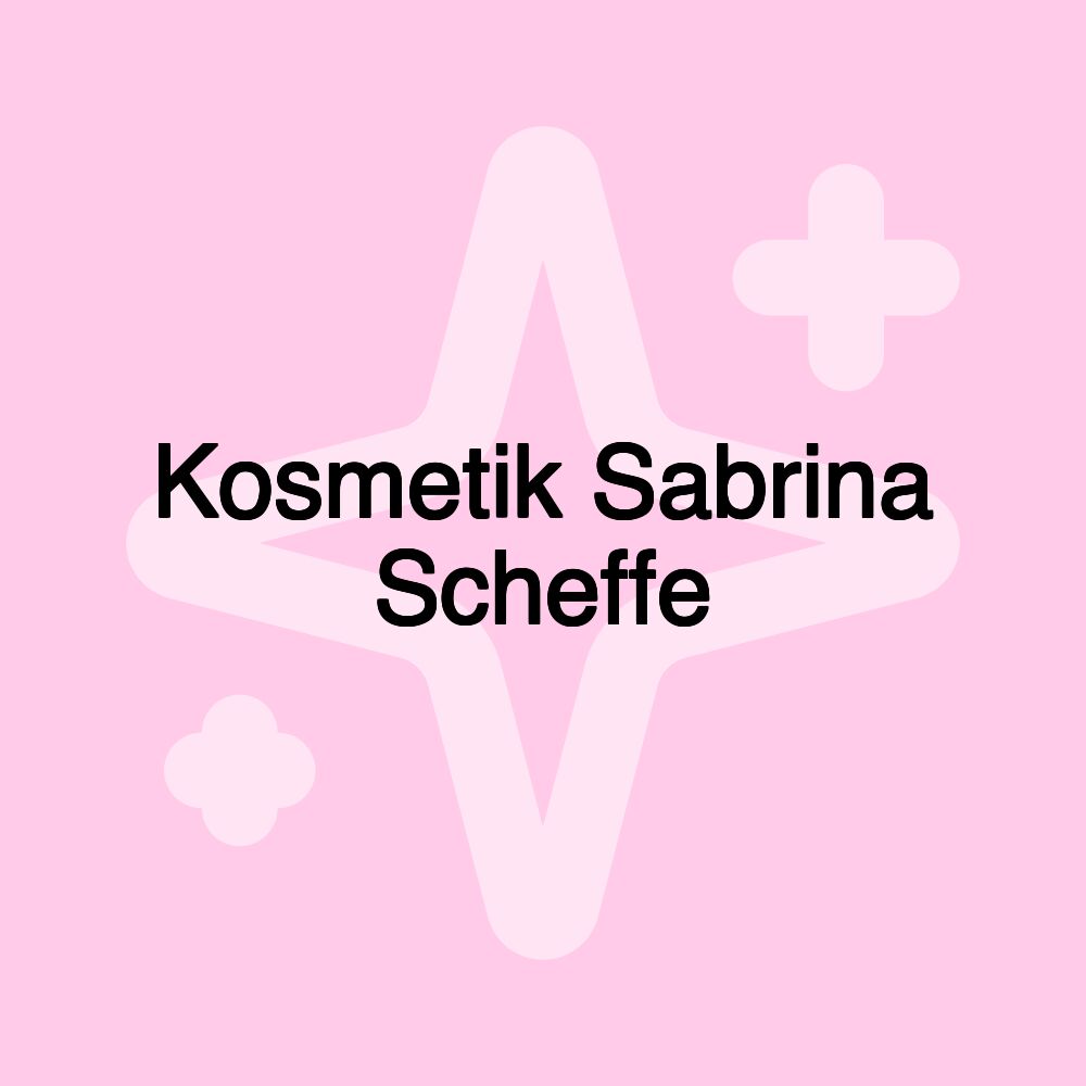 Kosmetik Sabrina Scheffe