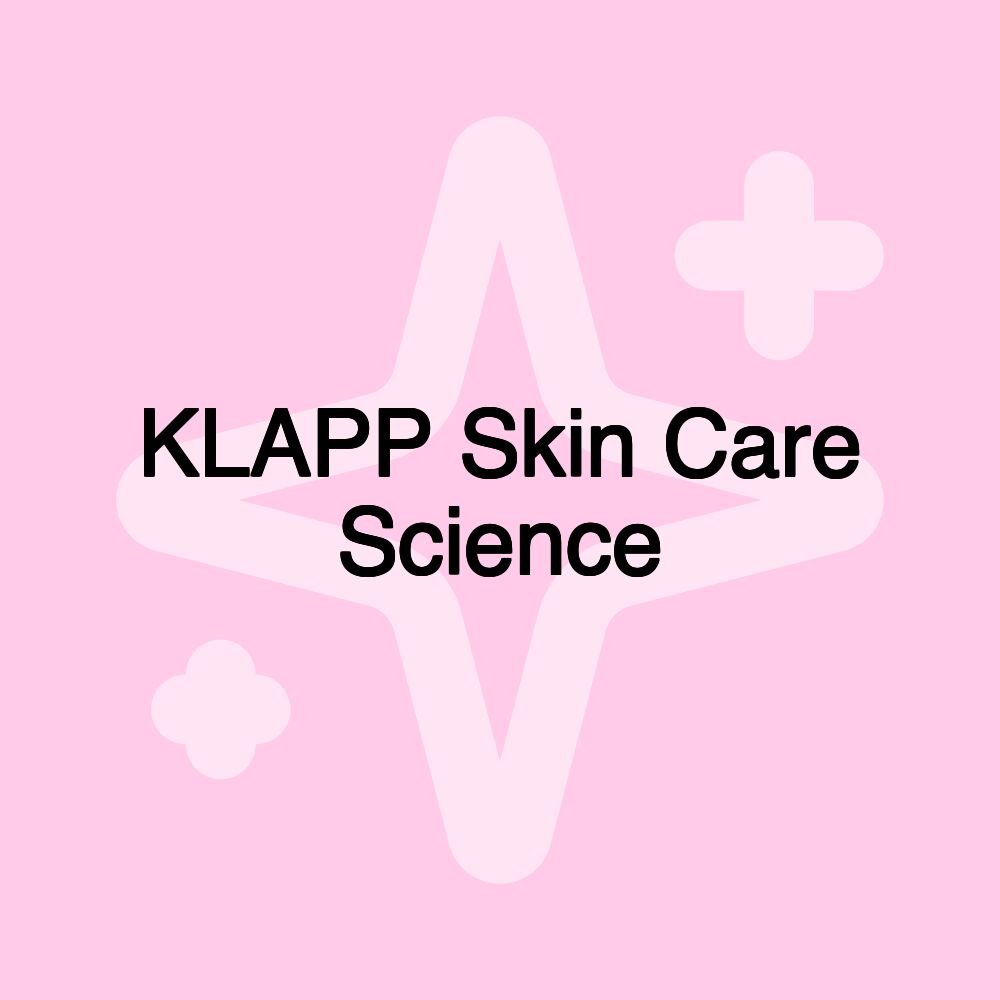 KLAPP Skin Care Science