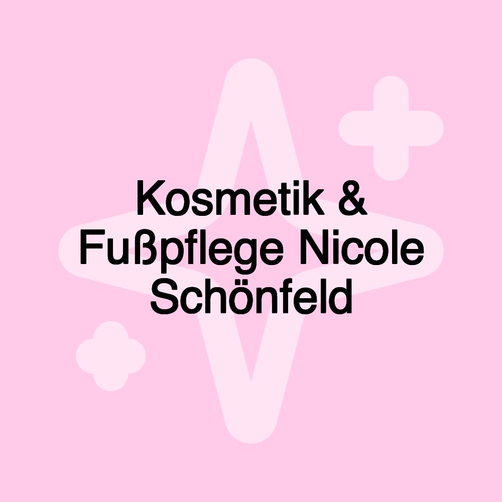 Kosmetik & Fußpflege Nicole Schönfeld