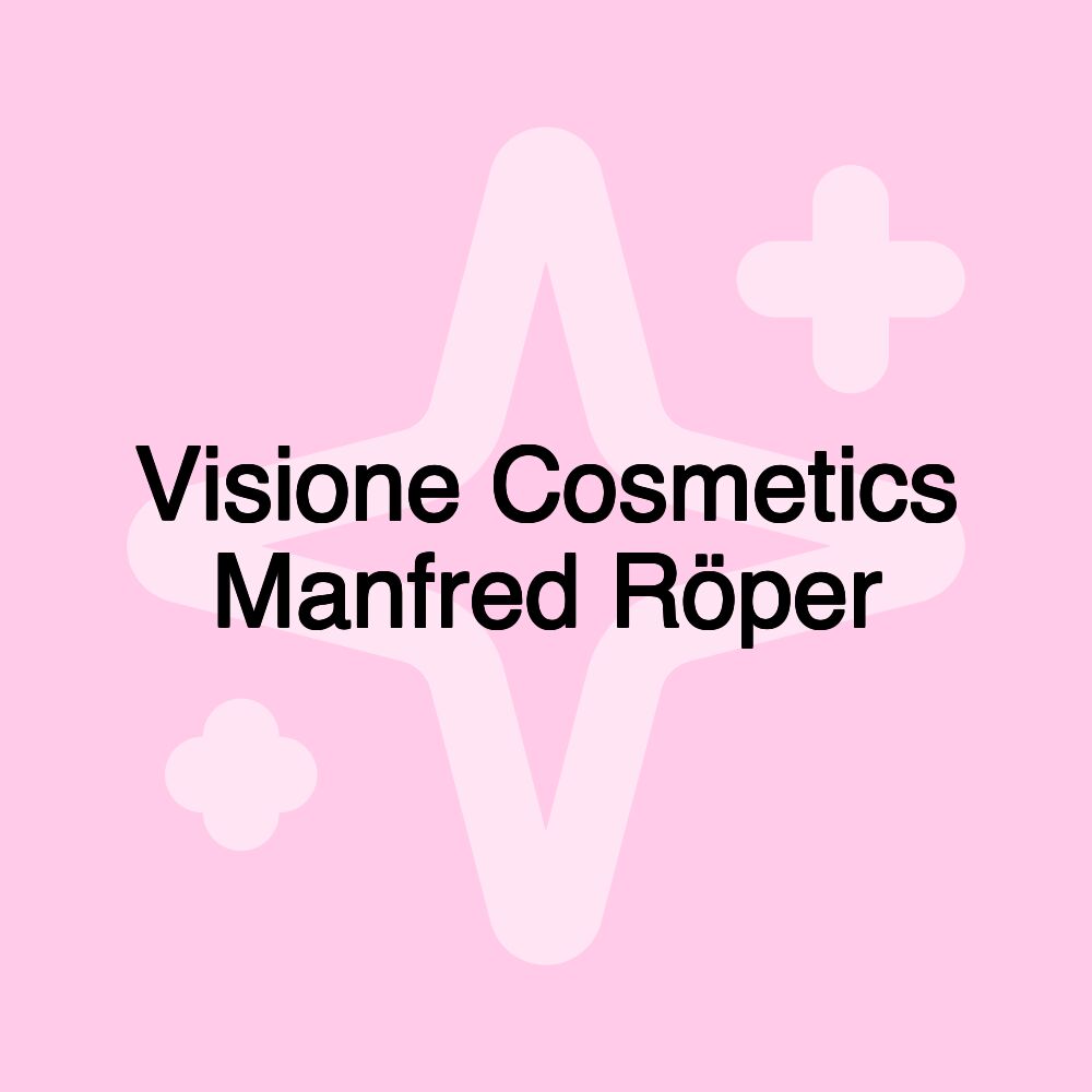 Visione Cosmetics Manfred Röper