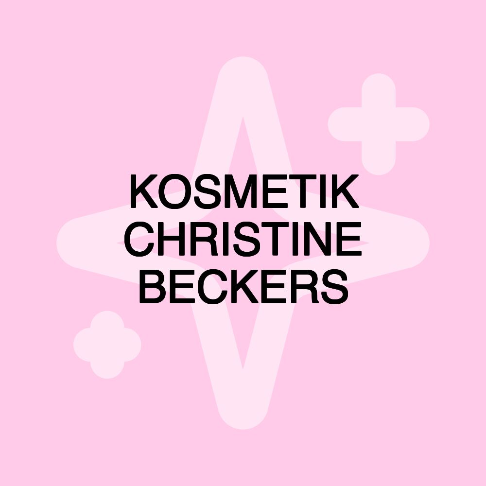 KOSMETIK CHRISTINE BECKERS