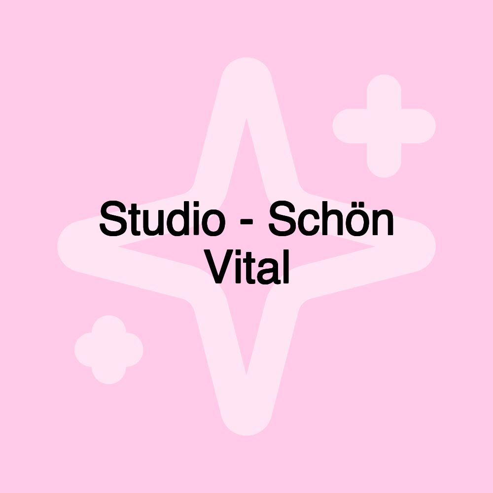 Studio - Schön Vital