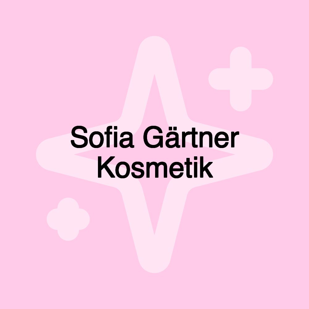 Sofia Gärtner Kosmetik