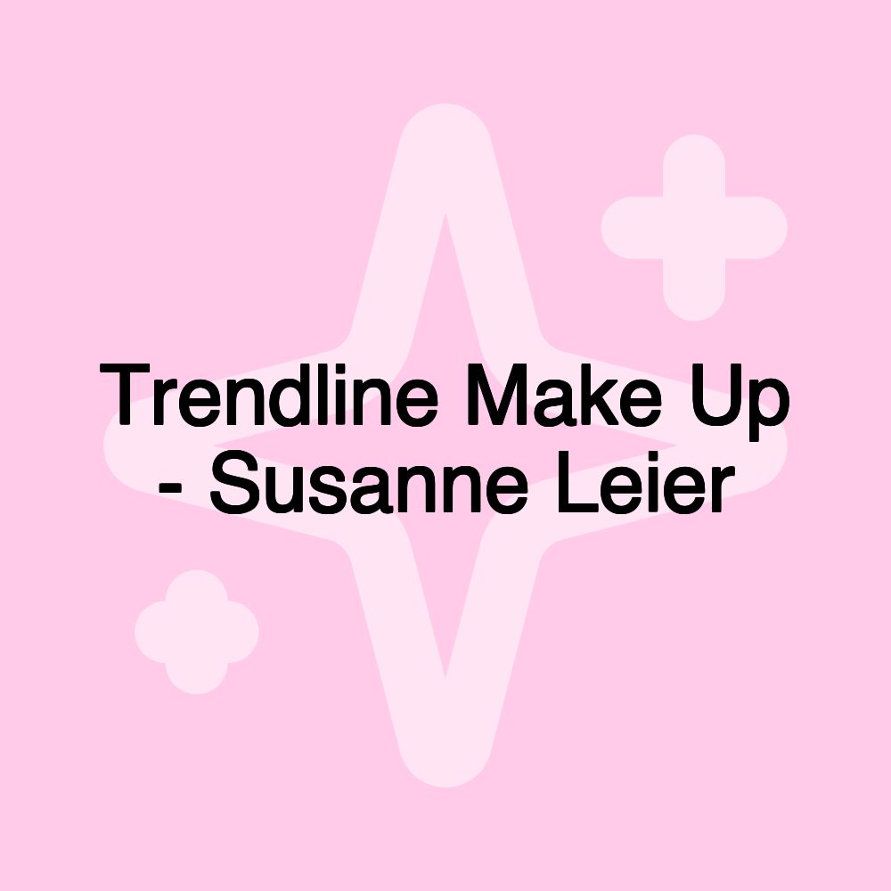 Trendline Make Up - Susanne Leier