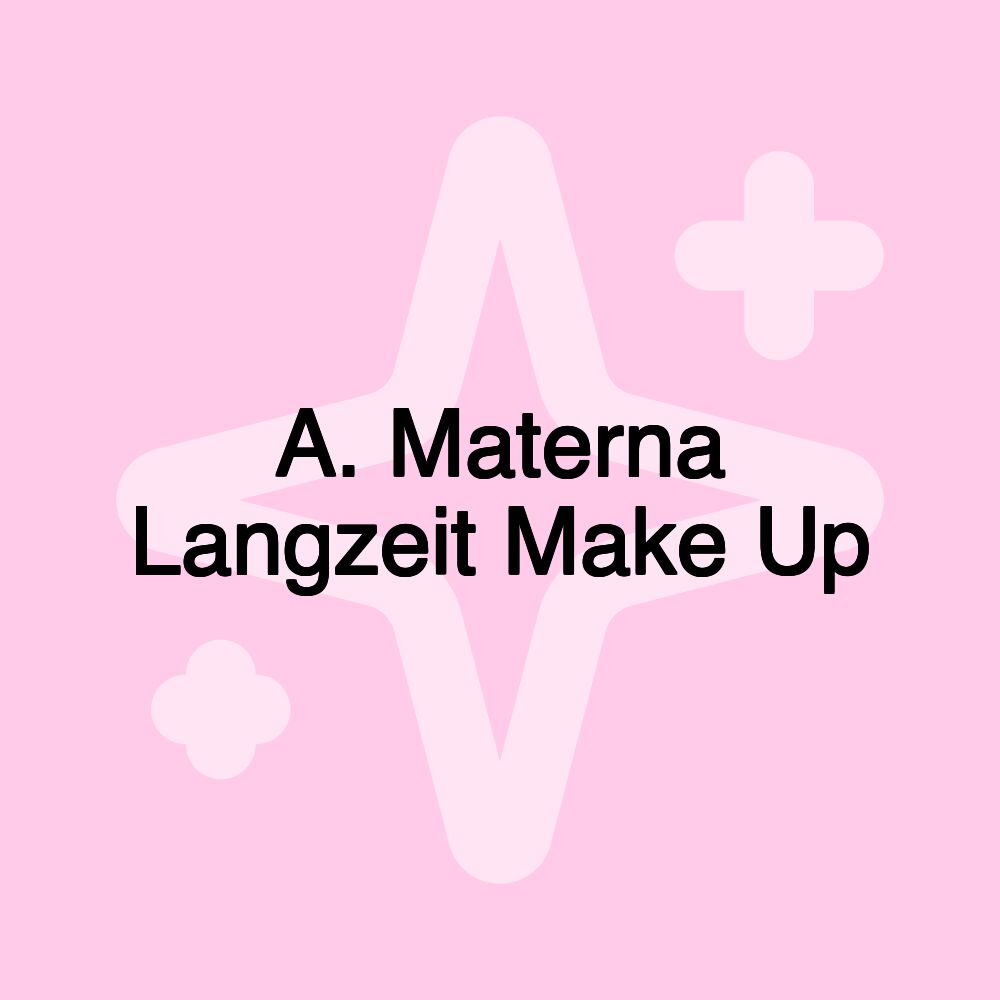 A. Materna Langzeit Make Up