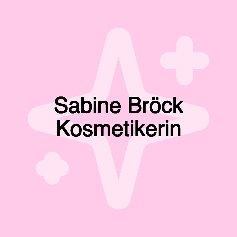 Sabine Bröck Kosmetikerin