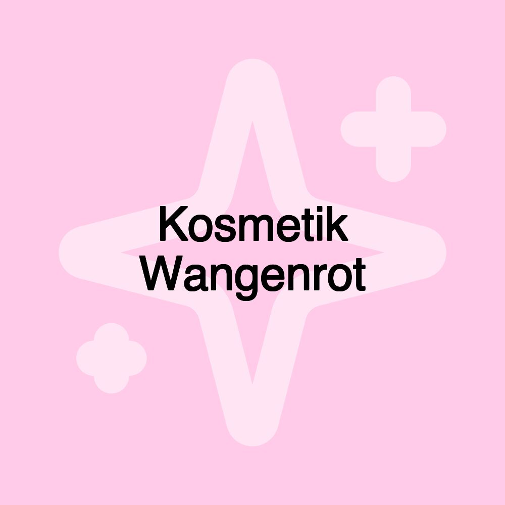 Kosmetik Wangenrot