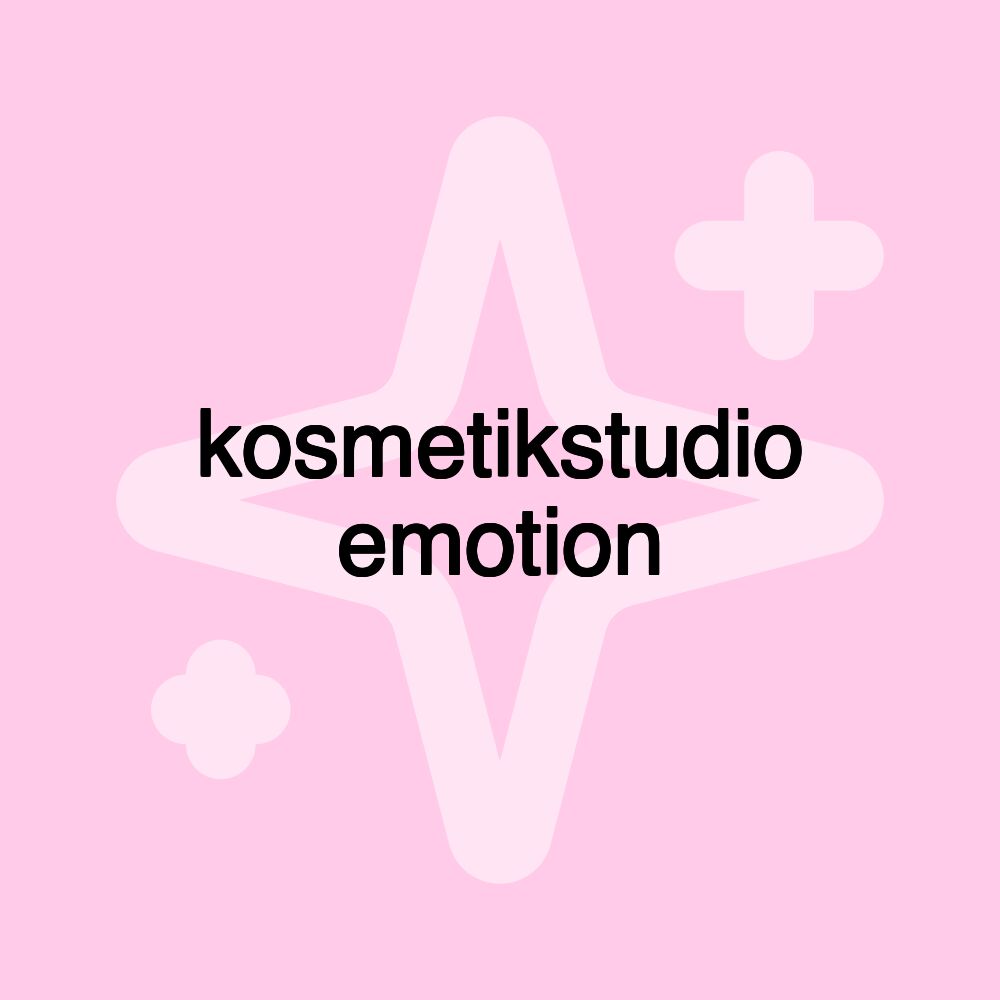 kosmetikstudio emotion