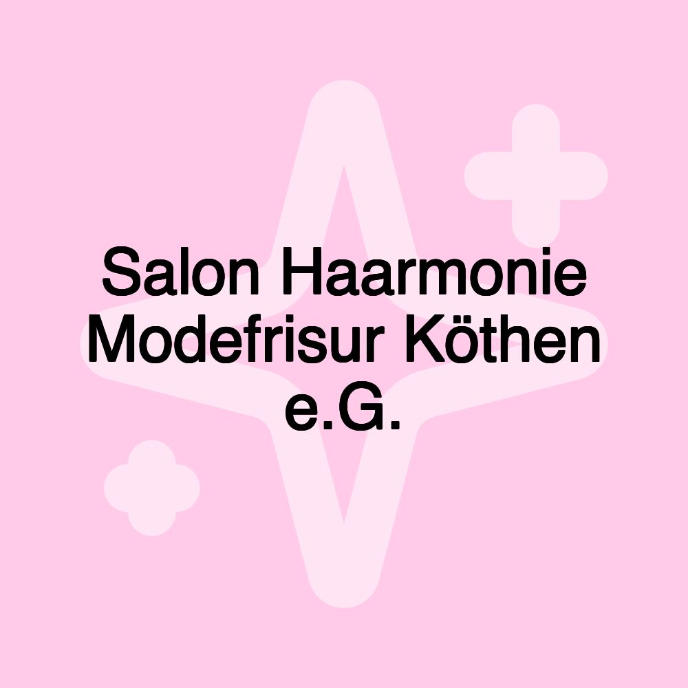 Salon Haarmonie Modefrisur Köthen e.G.