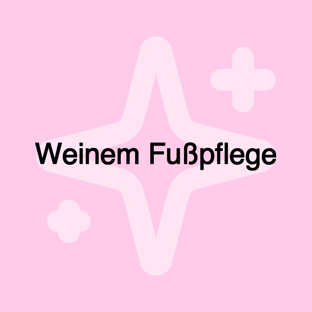 Weinem Fußpflege