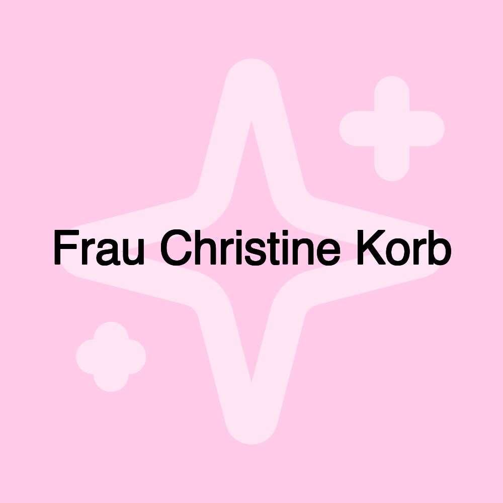 Frau Christine Korb