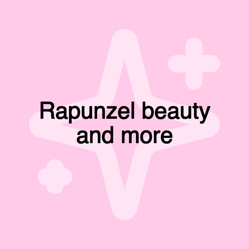 Rapunzel beauty and more