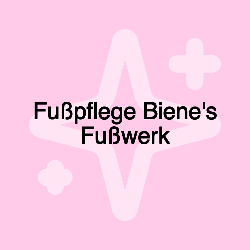 Fußpflege Biene's Fußwerk