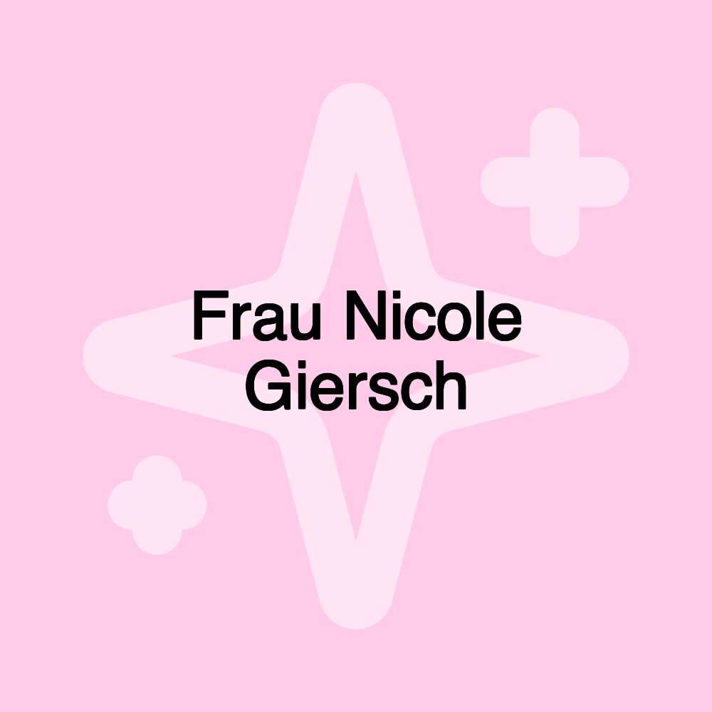 Frau Nicole Giersch