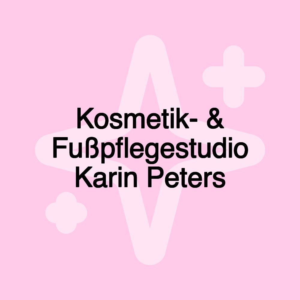 Kosmetik- & Fußpflegestudio Karin Peters