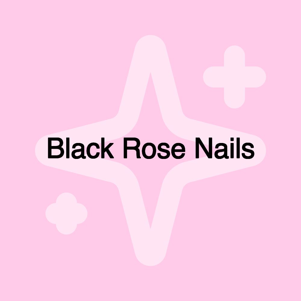 Black Rose Nails