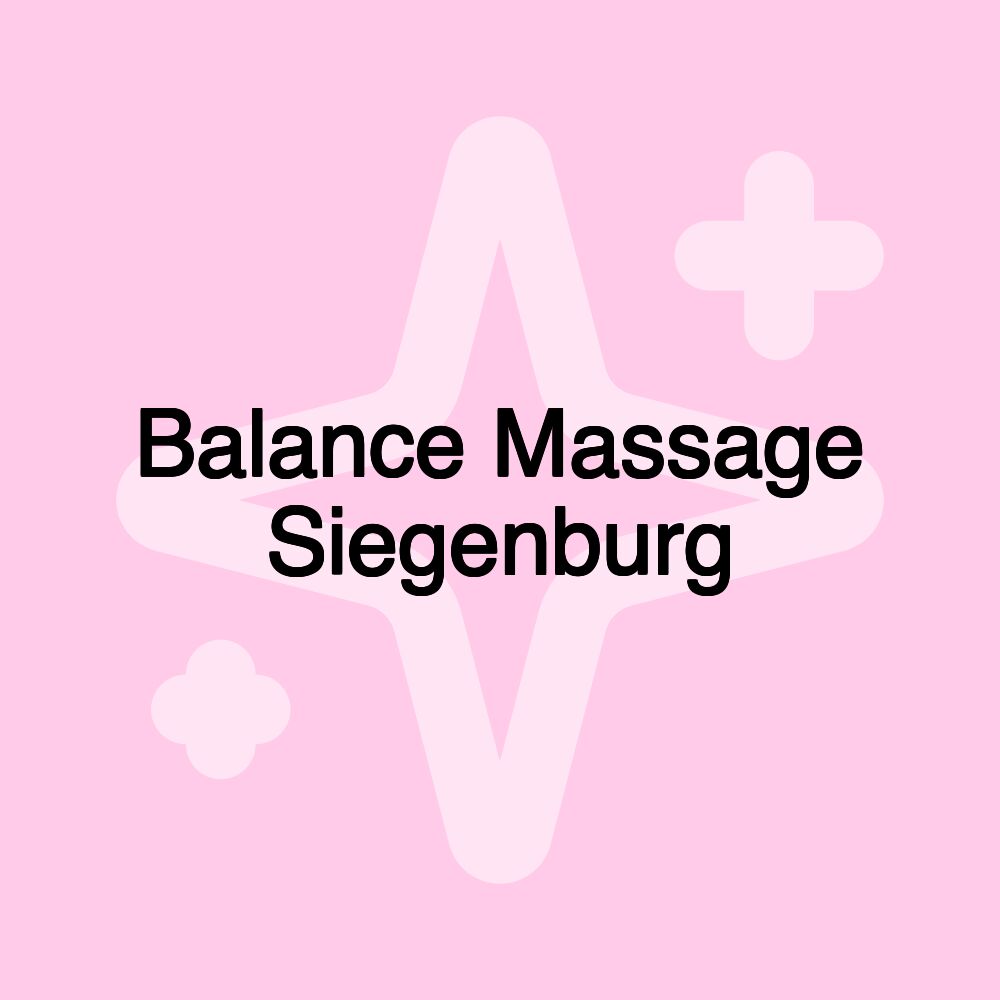 Balance Massage Siegenburg