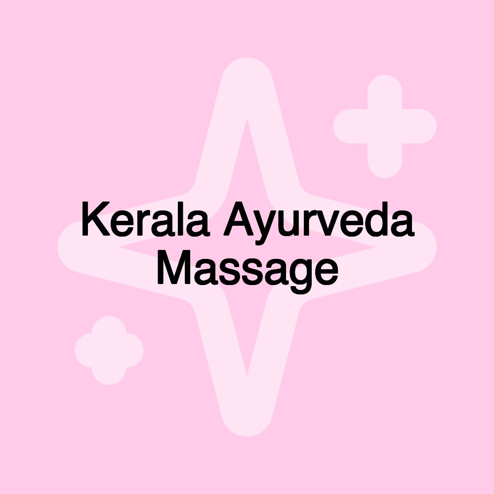 Kerala Ayurveda Massage