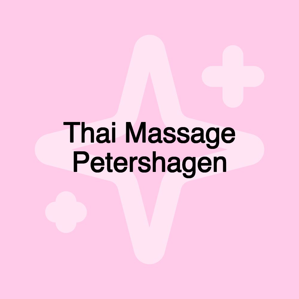 Thai Massage Petershagen