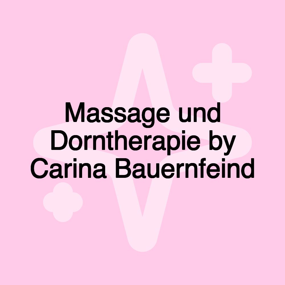 Massage und Dorntherapie by Carina Bauernfeind