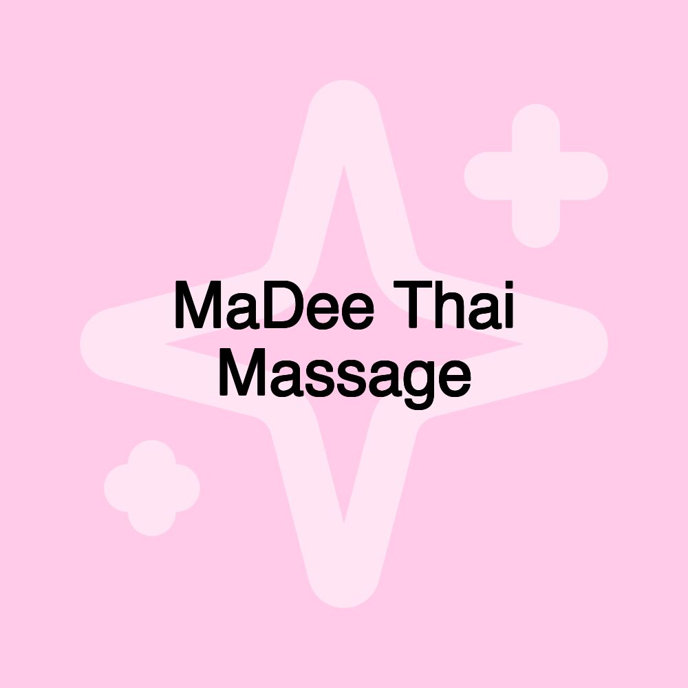 MaDee Thai Massage