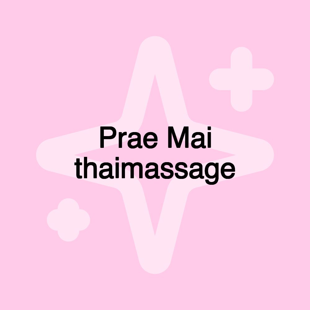 Prae Mai thaimassage