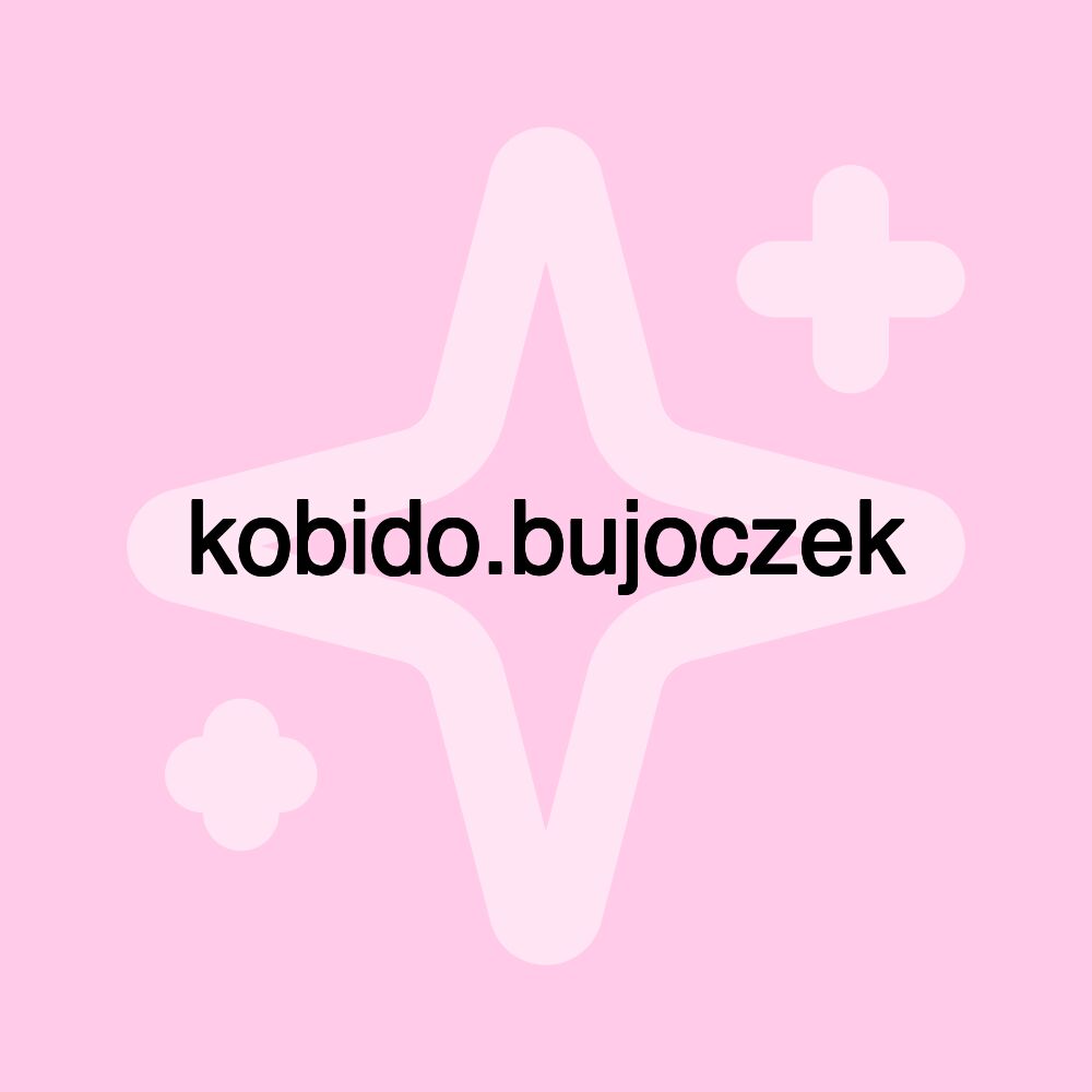 kobido.bujoczek