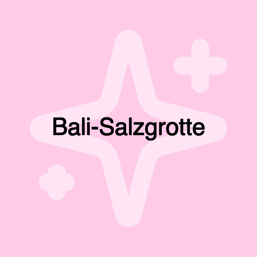 Bali-Salzgrotte