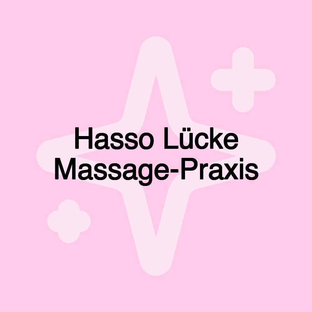 Hasso Lücke Massage-Praxis