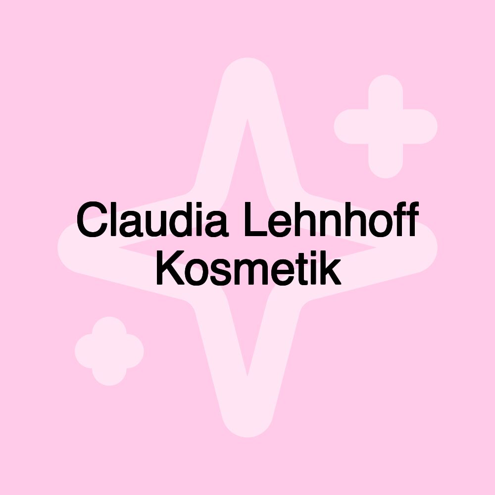 Claudia Lehnhoff Kosmetik