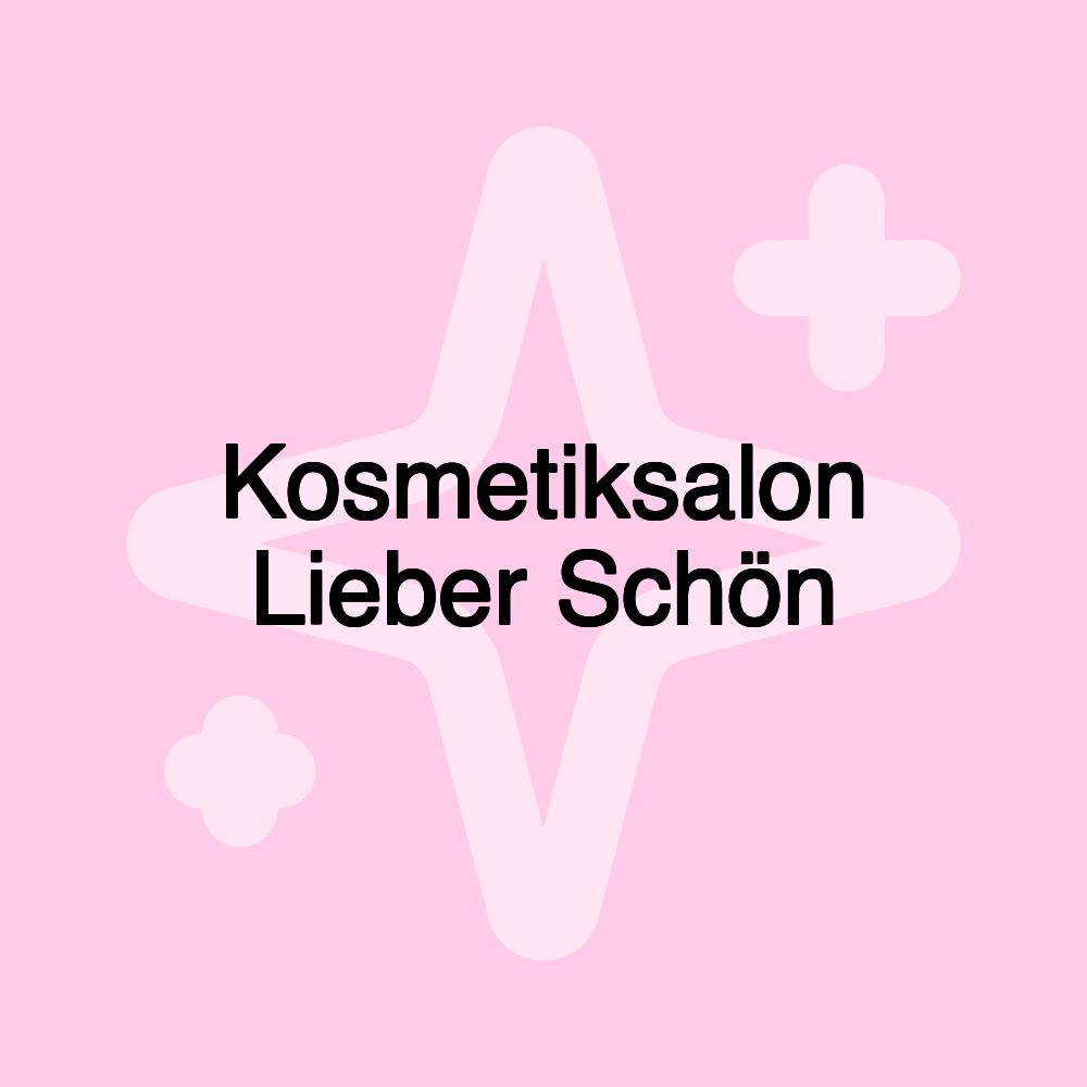 Kosmetiksalon Lieber Schön