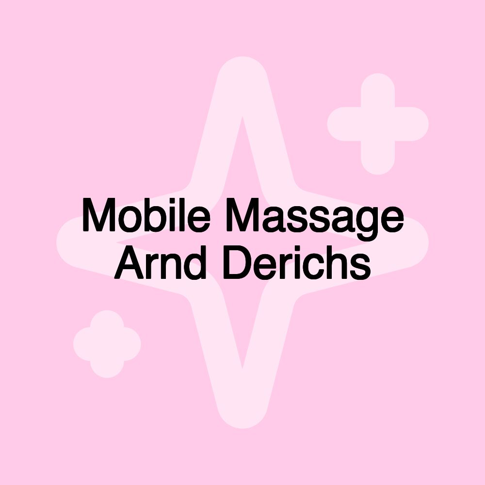 Mobile Massage Arnd Derichs