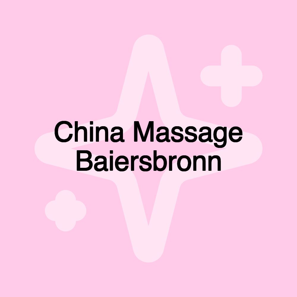 China Massage Baiersbronn