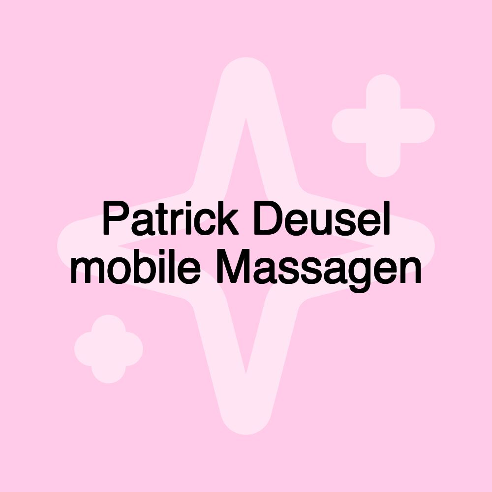 Patrick Deusel mobile Massagen