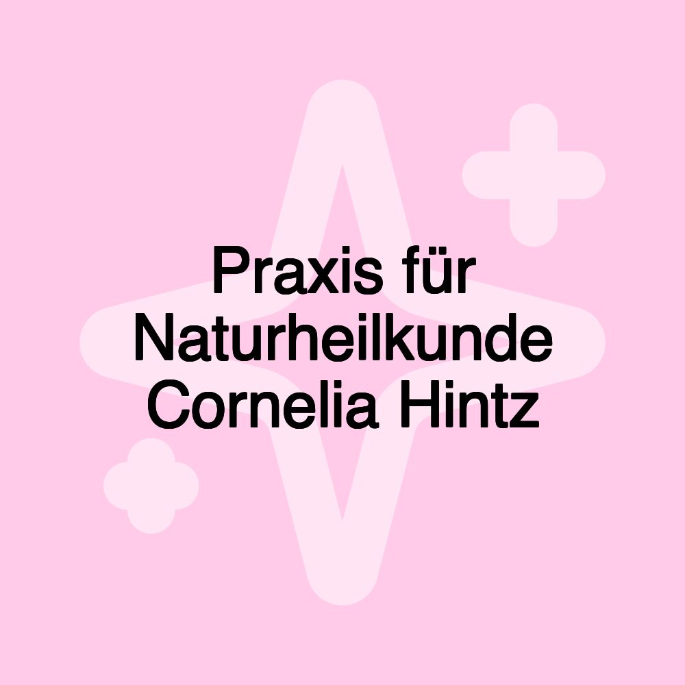 Praxis für Naturheilkunde Cornelia Hintz