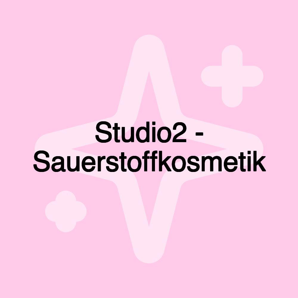 Studio2 - Sauerstoffkosmetik