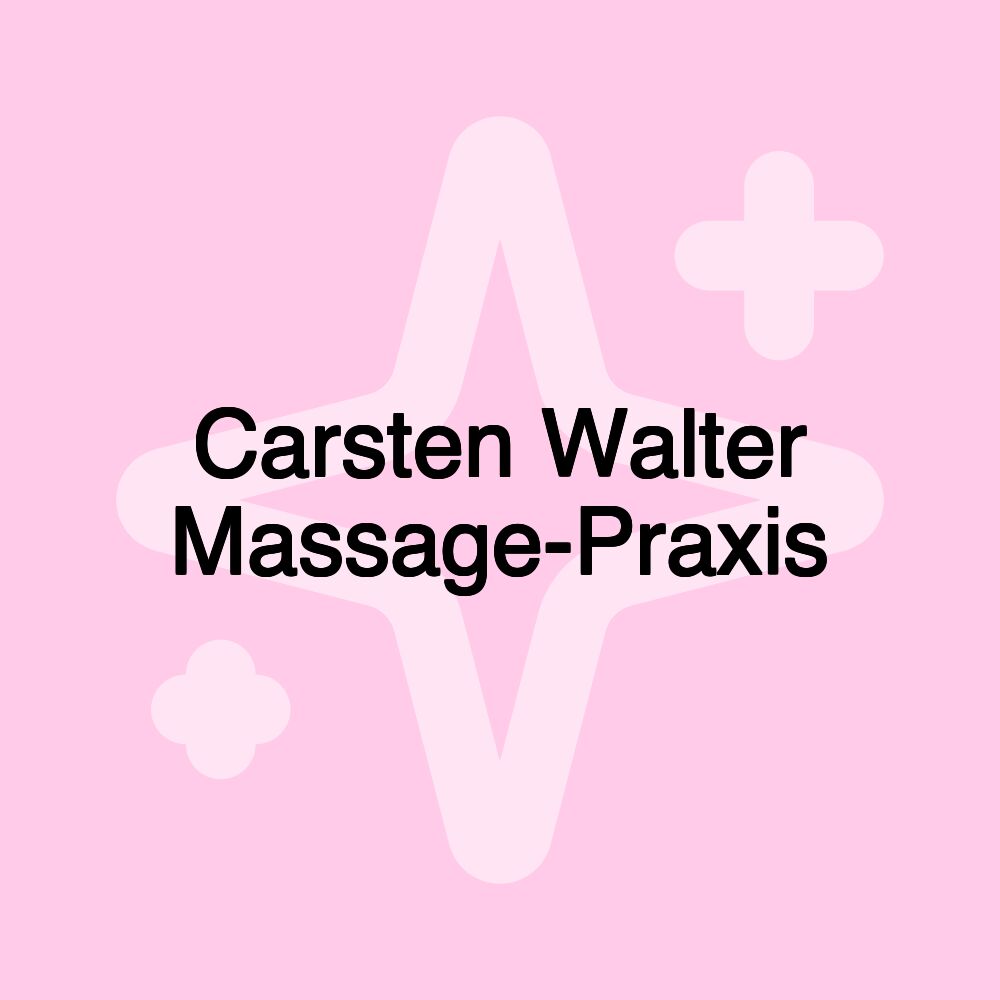 Carsten Walter Massage-Praxis