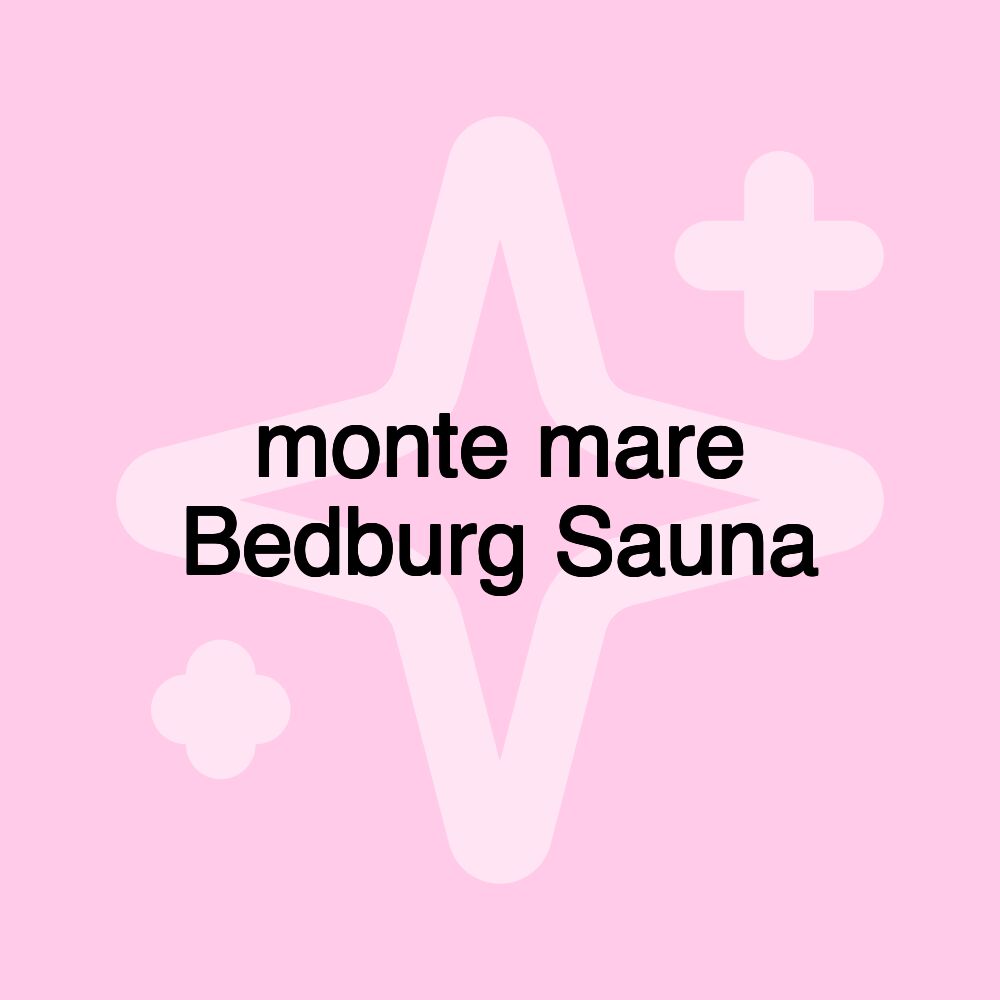 monte mare Bedburg Sauna