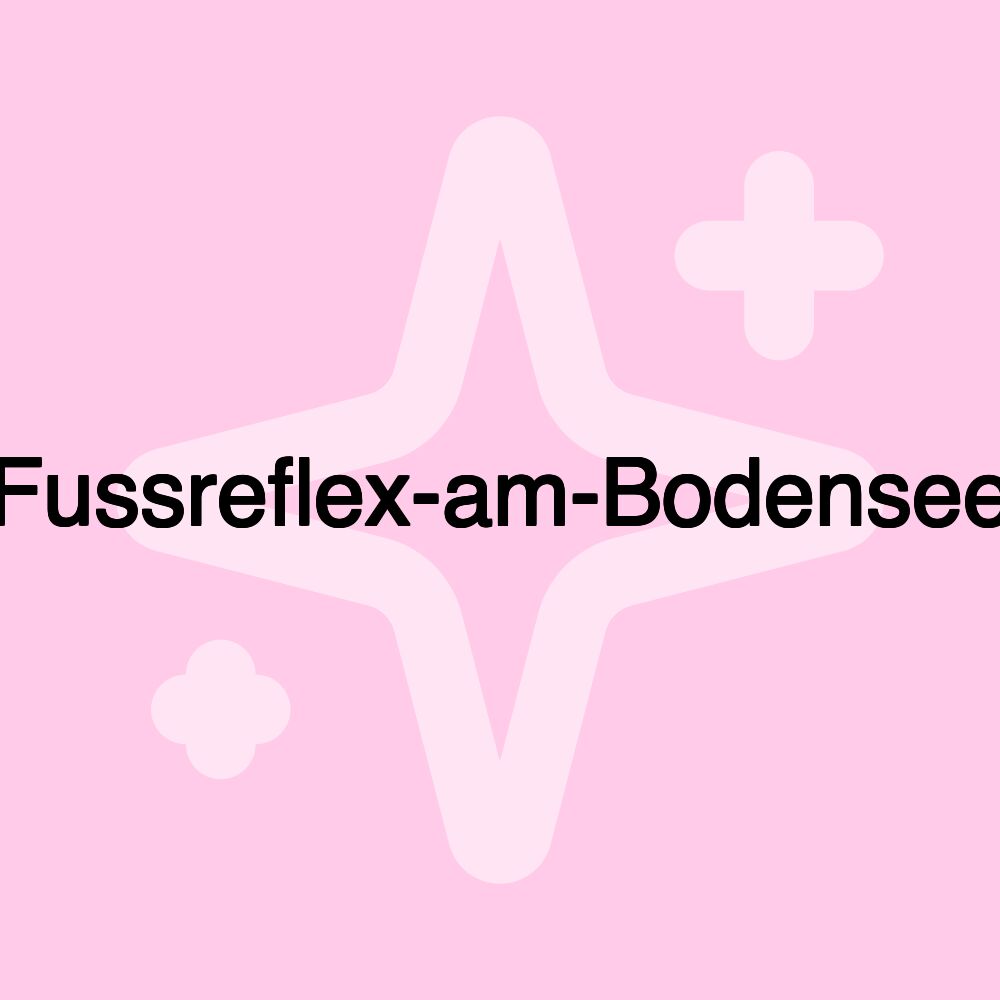 Fussreflex-am-Bodensee