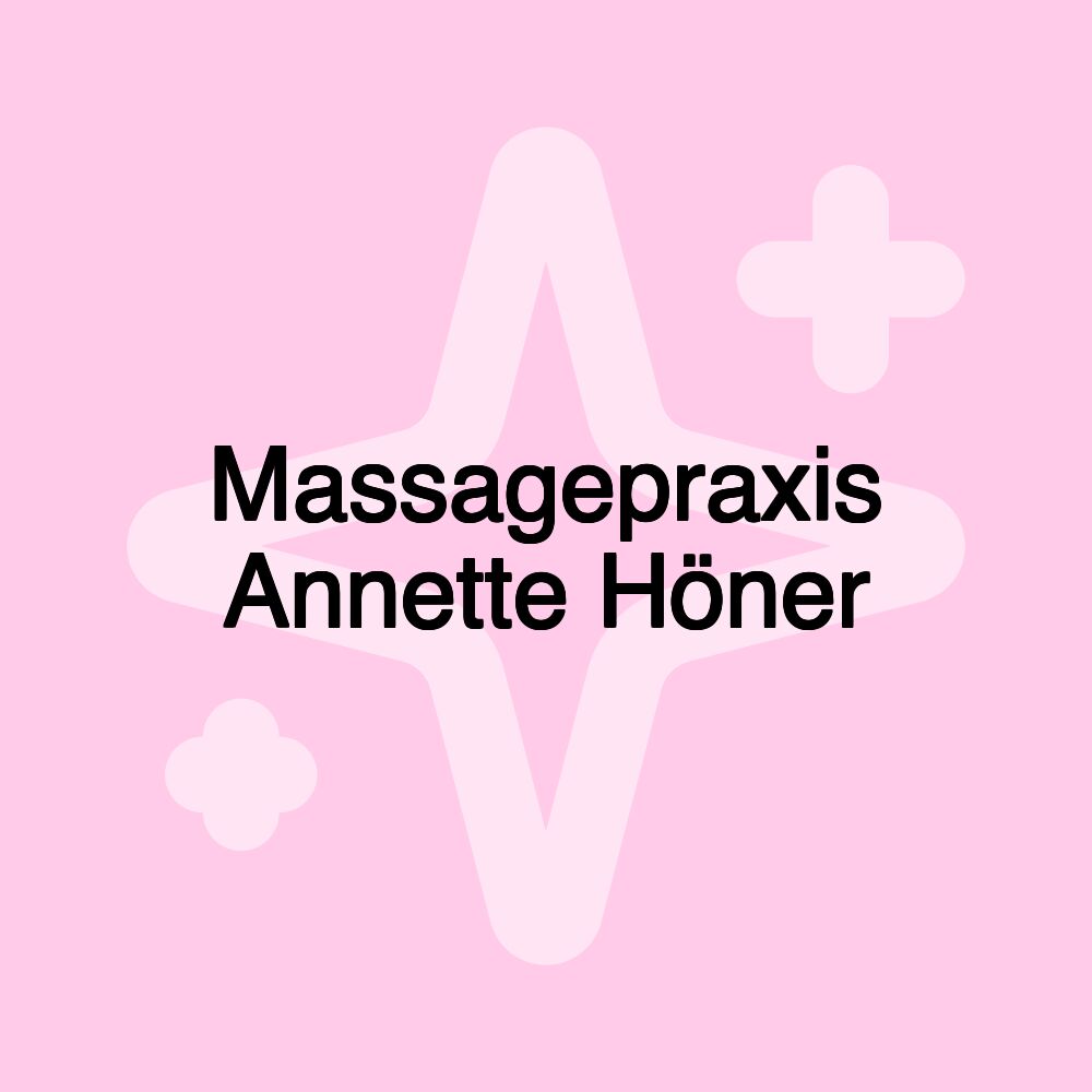 Massagepraxis Annette Höner