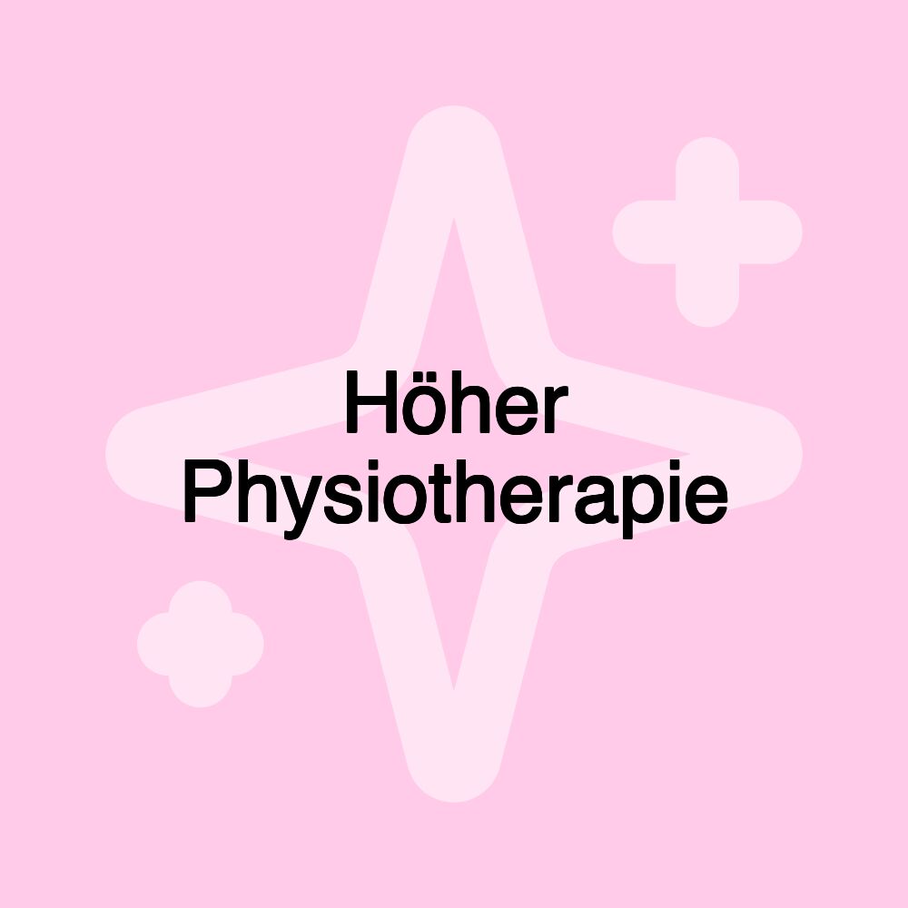 Höher Physiotherapie