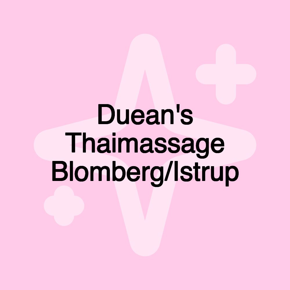 Duean's Thaimassage Blomberg/Istrup