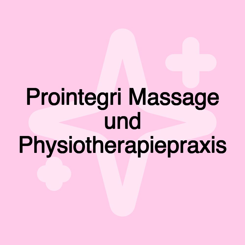 Prointegri Massage und Physiotherapiepraxis